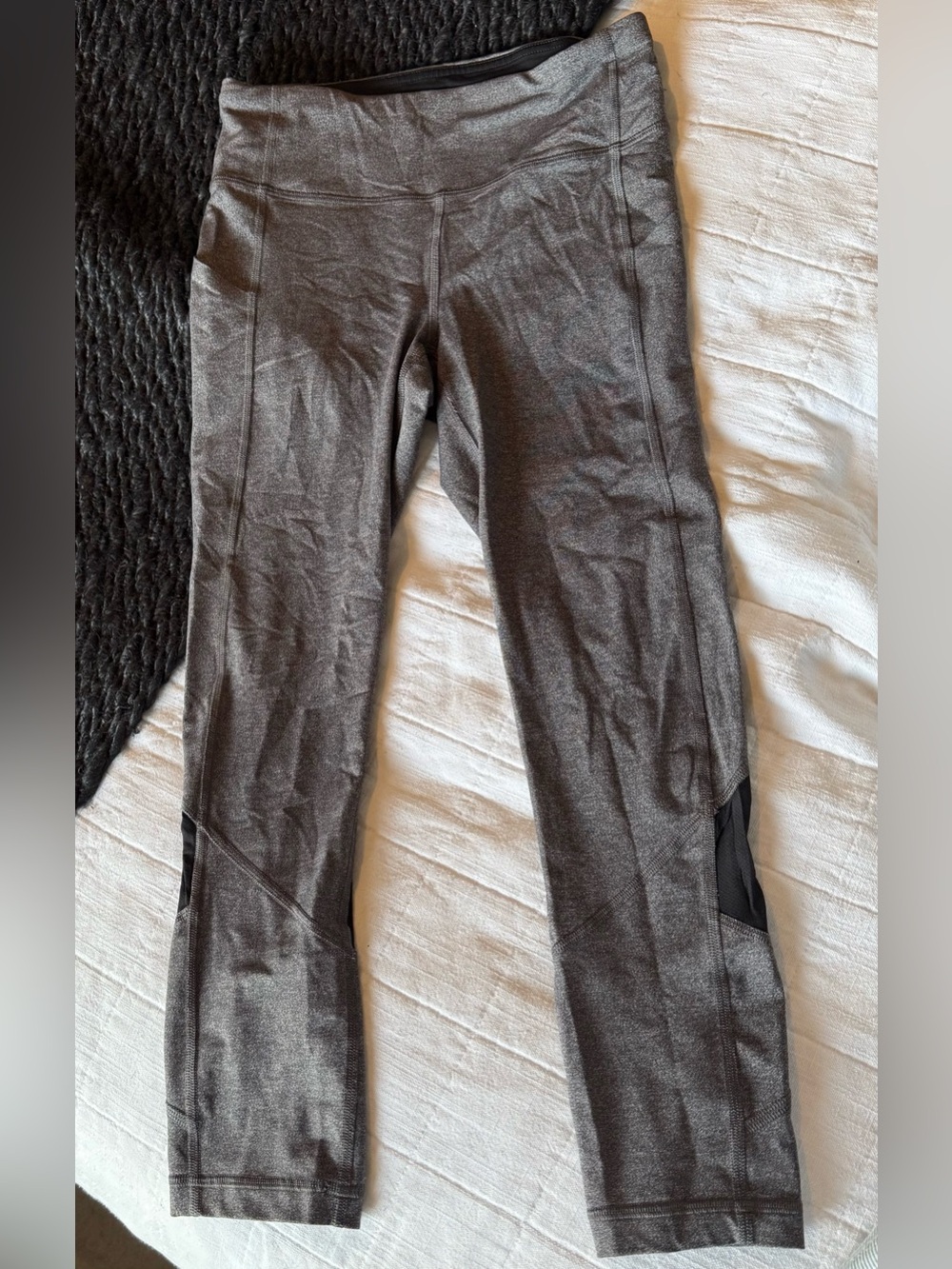 lululemon athletica Heathered Gray High-Rise Leggings